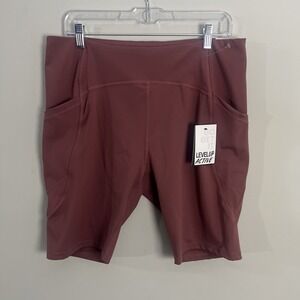 LevelUp Active Biker Short 9" Size 1x